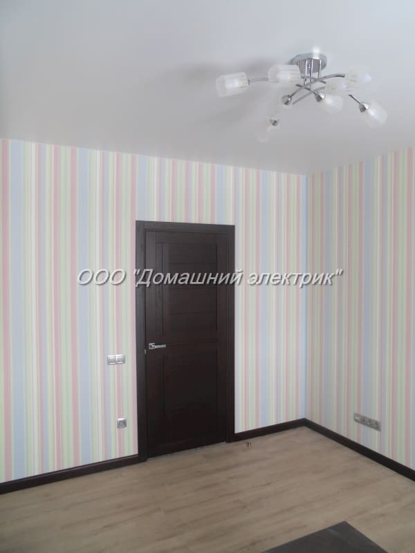 электропроводка в комнате квартиры под ключ в Санкт-Петербурге